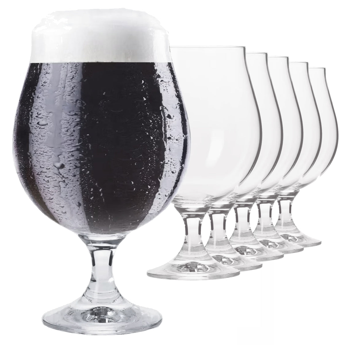 Dark beer glasses 500 ml