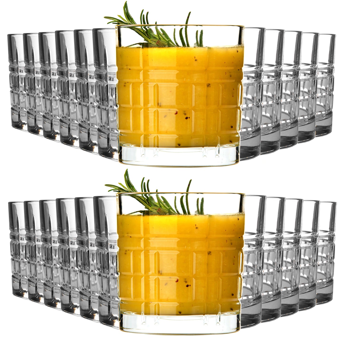 Structured glasses 320 ml