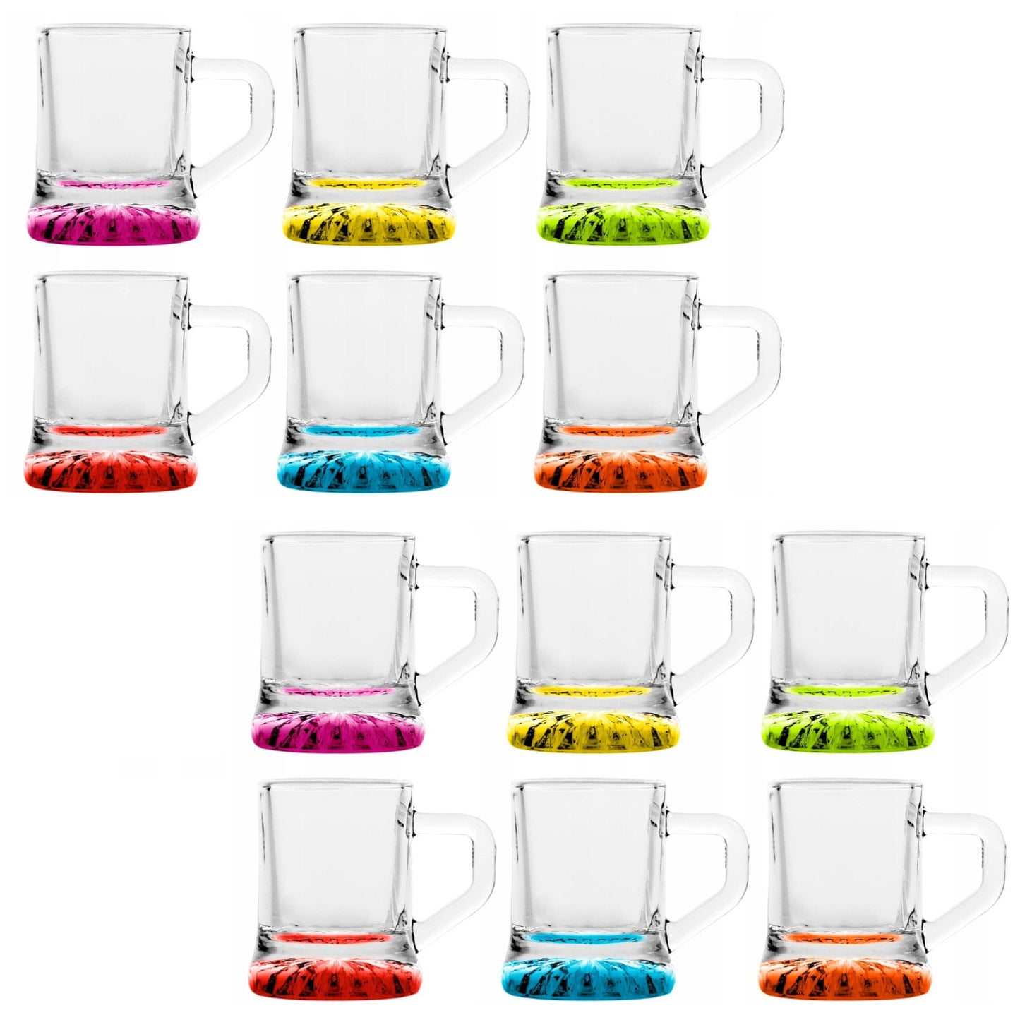 Colorful shot glasses 30 ml