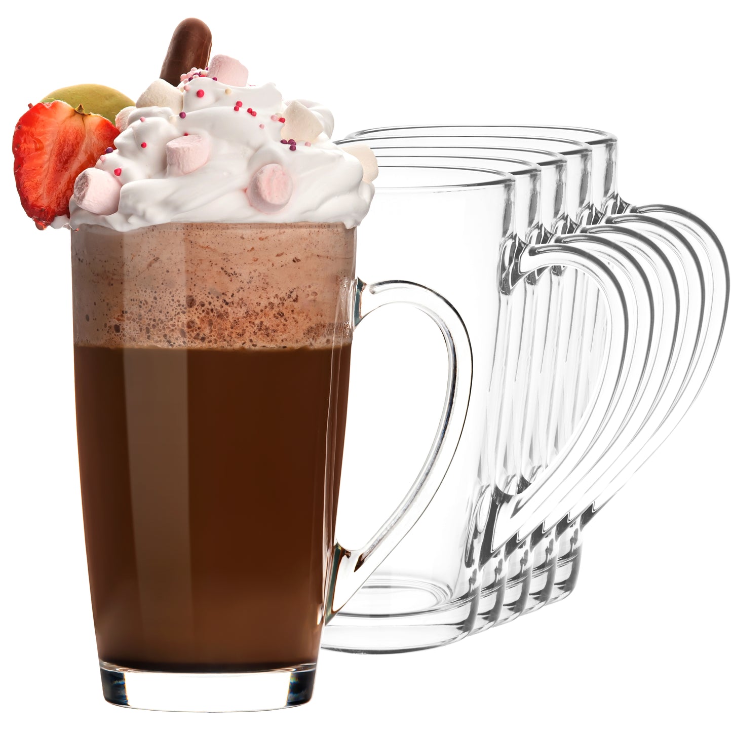 Coffee and tea glasses 420 ml