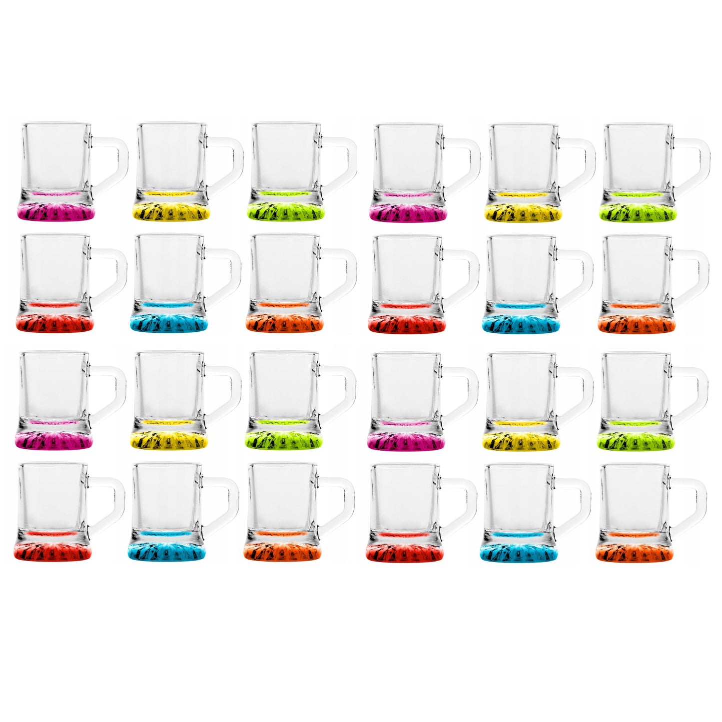 Colorful shot glasses 30 ml