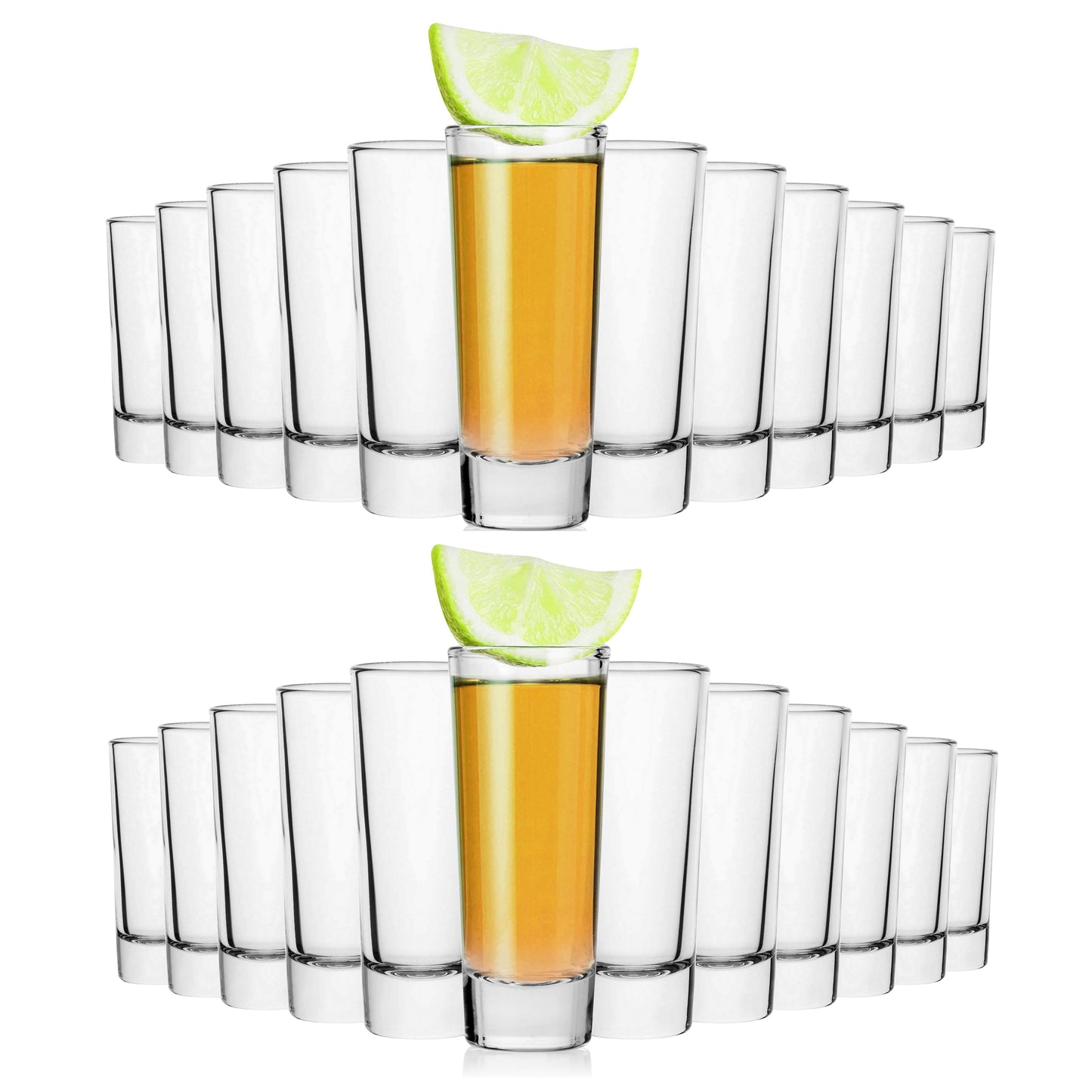 Tall shot glasses 65 ml