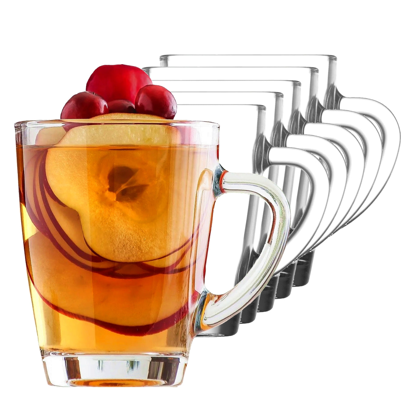 Coffee and tea glasses 250 ml