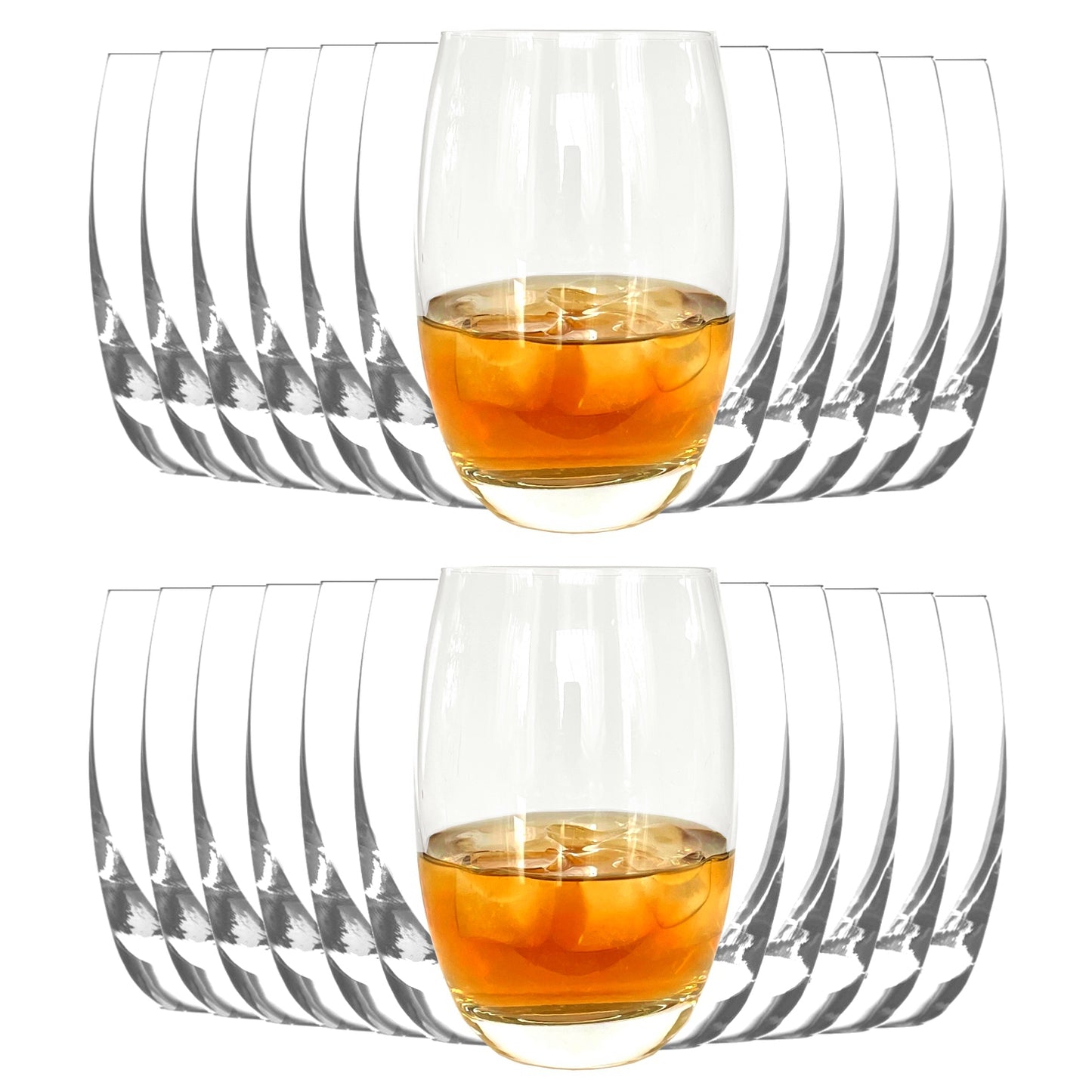 Elite whiskey glasses 360 ml