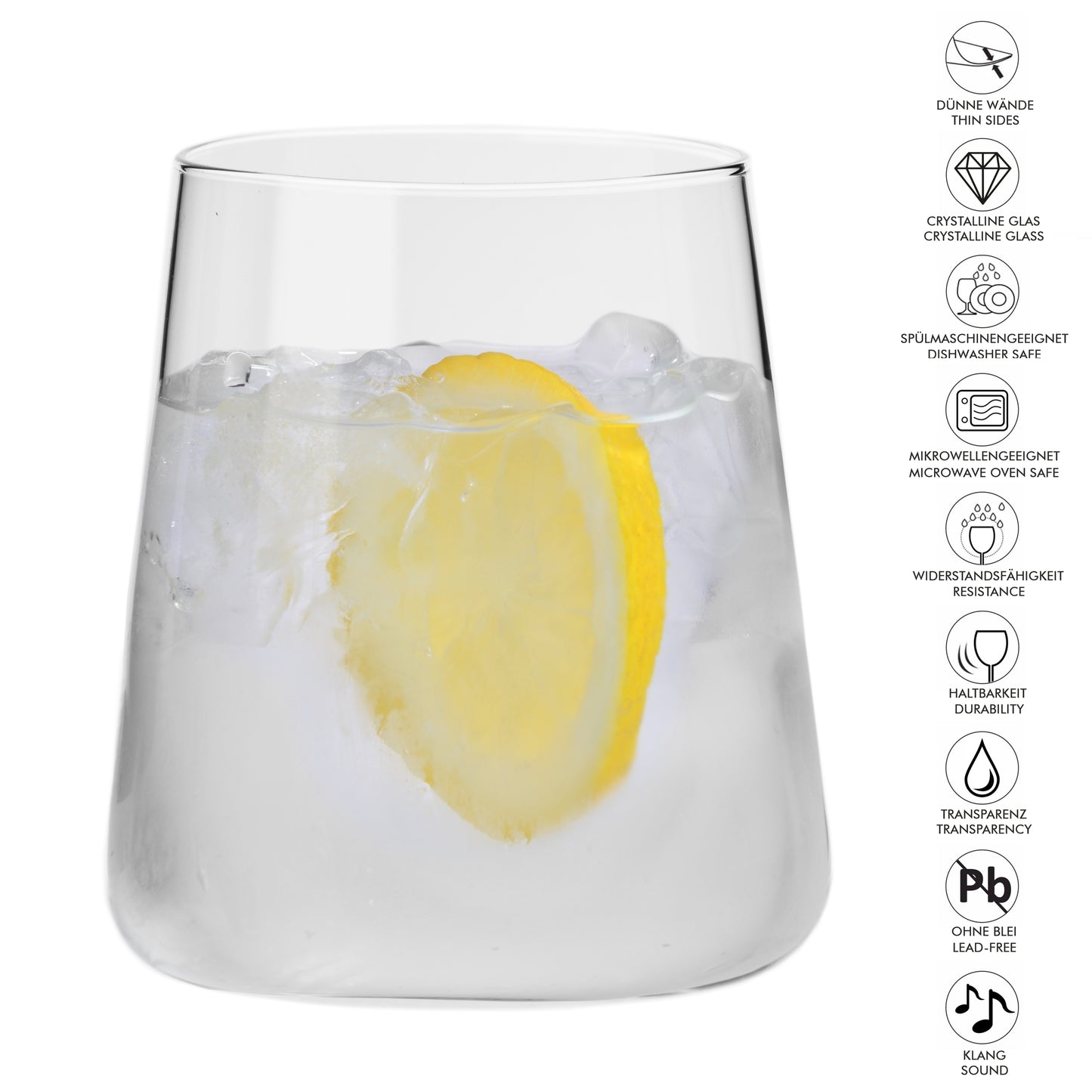 Drinking glasses 380 ml