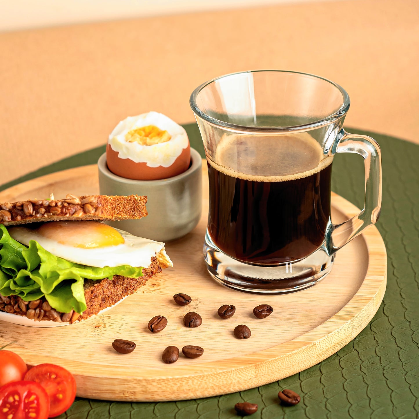 Coffee and tea glasses 220 ml