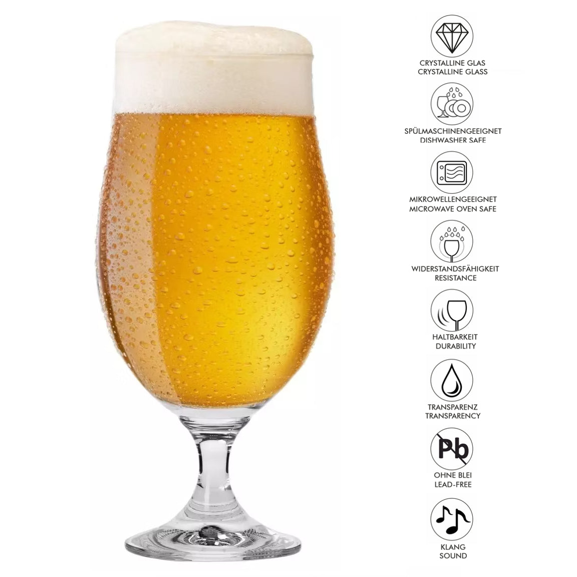 Beer cups 500 ml