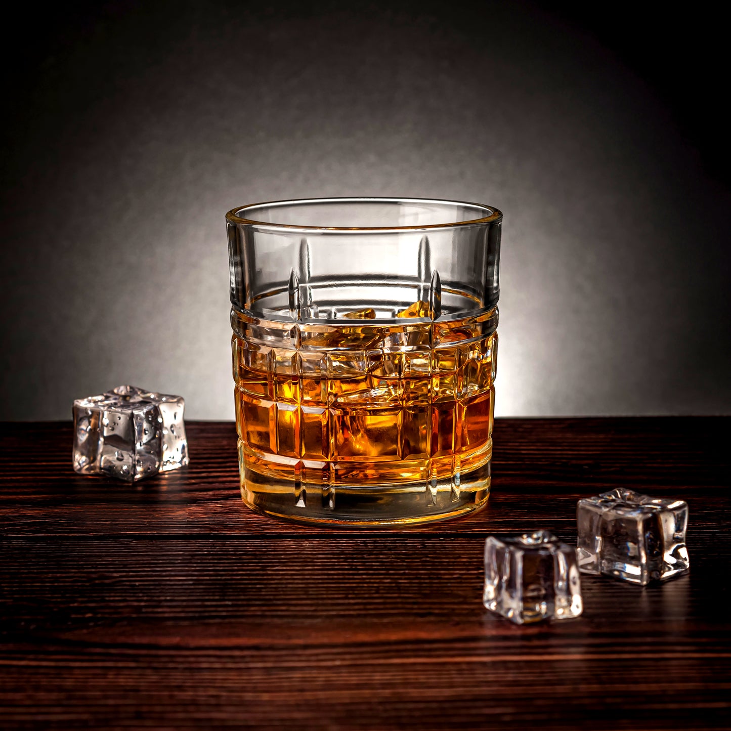 Strukturierte Whiskygläser 320 ml