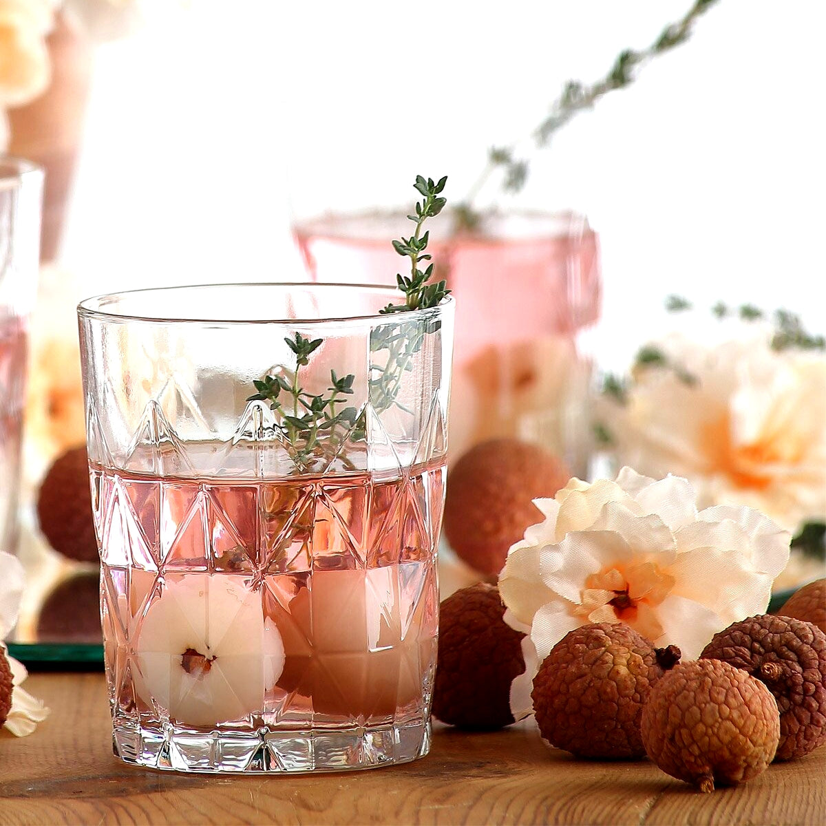 Structured glasses 345 ml