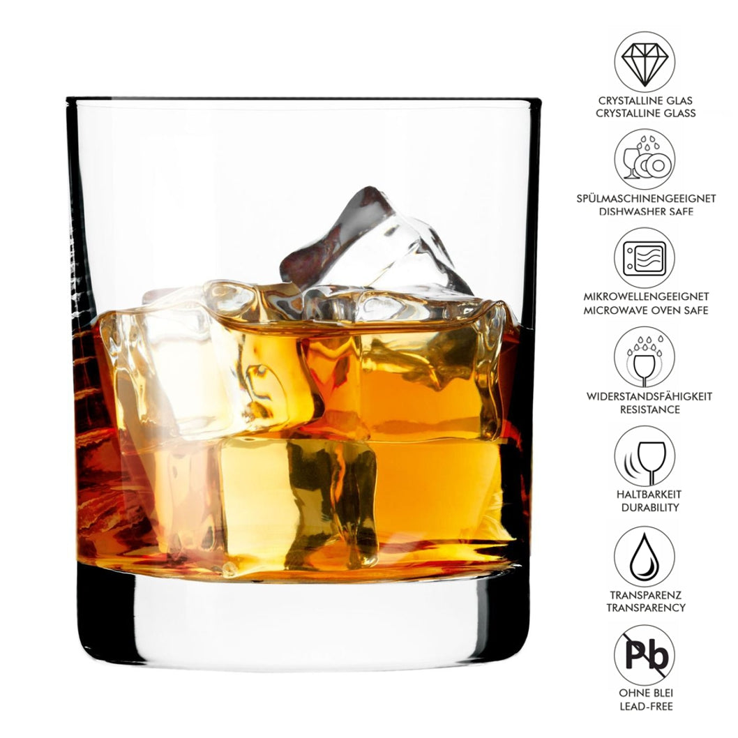Blended whisky glasses 300 ml