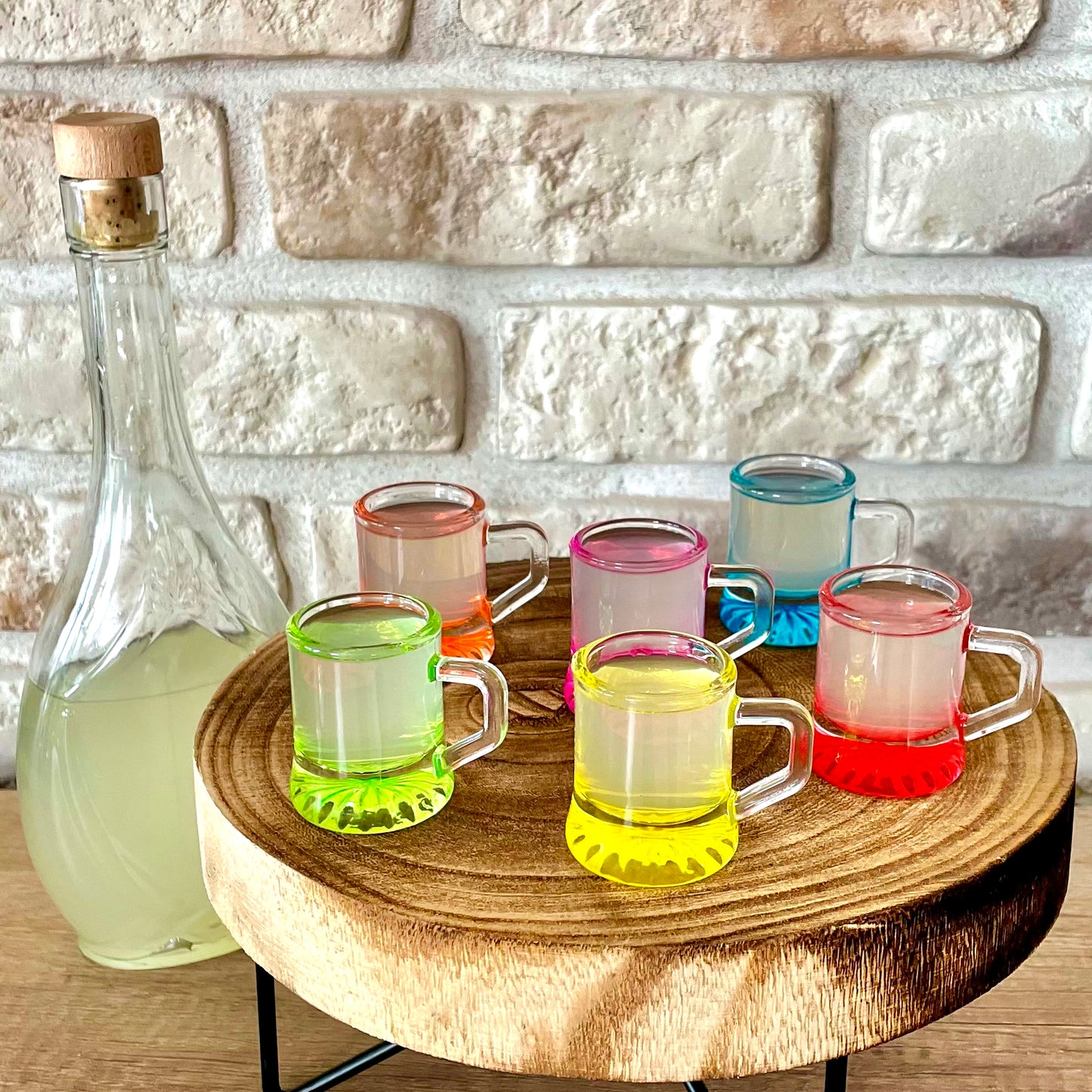 Colorful shot glasses 30 ml