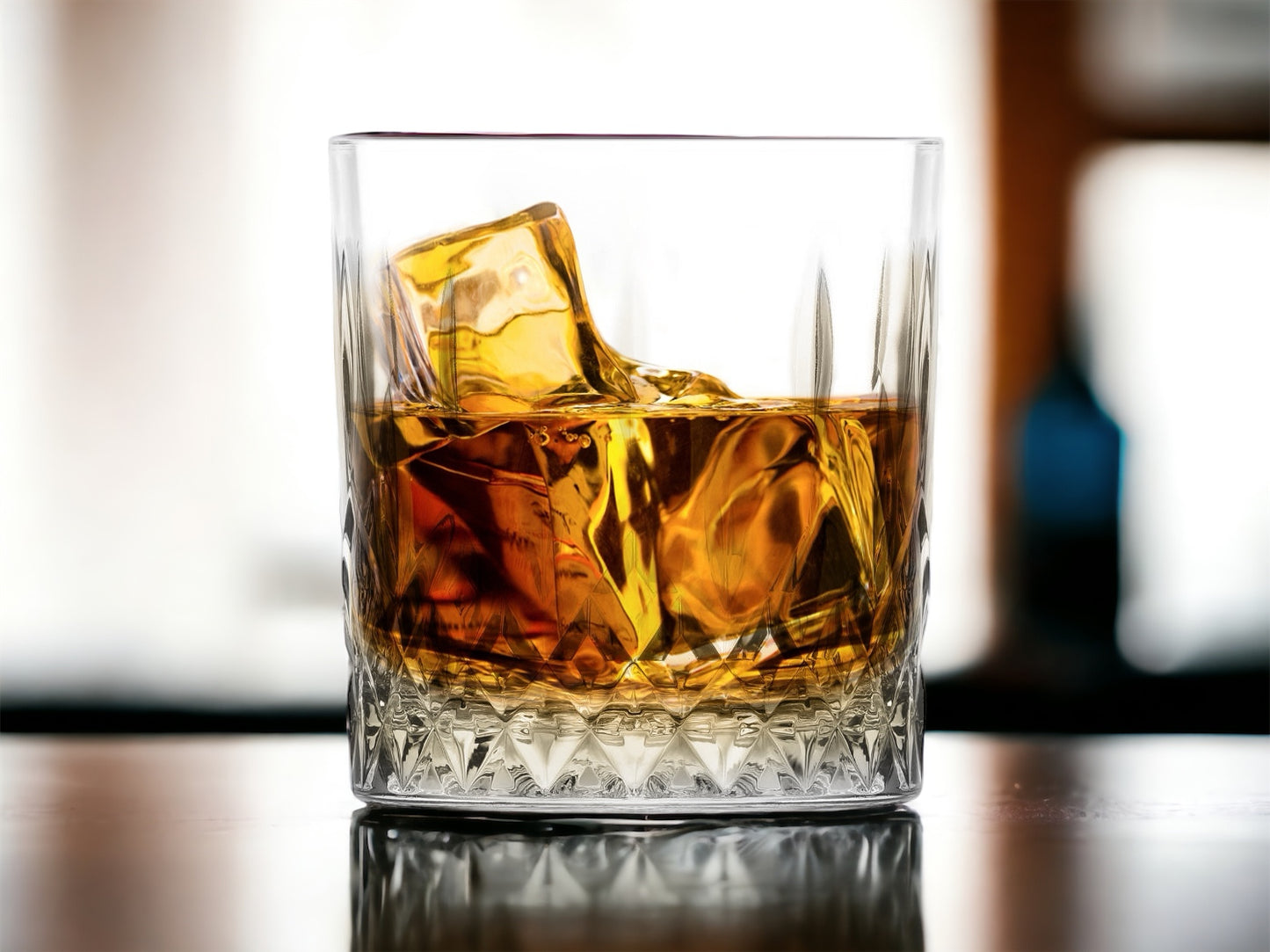 Crystal whiskey glasses 280 ml