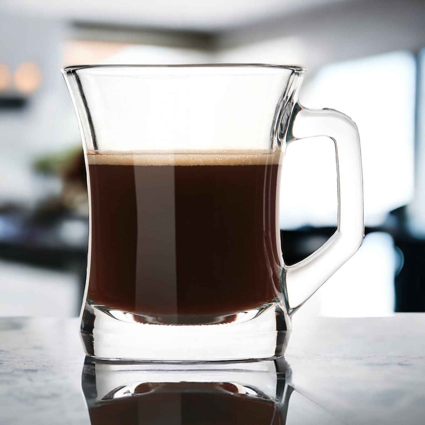 Coffee and tea glasses 220 ml
