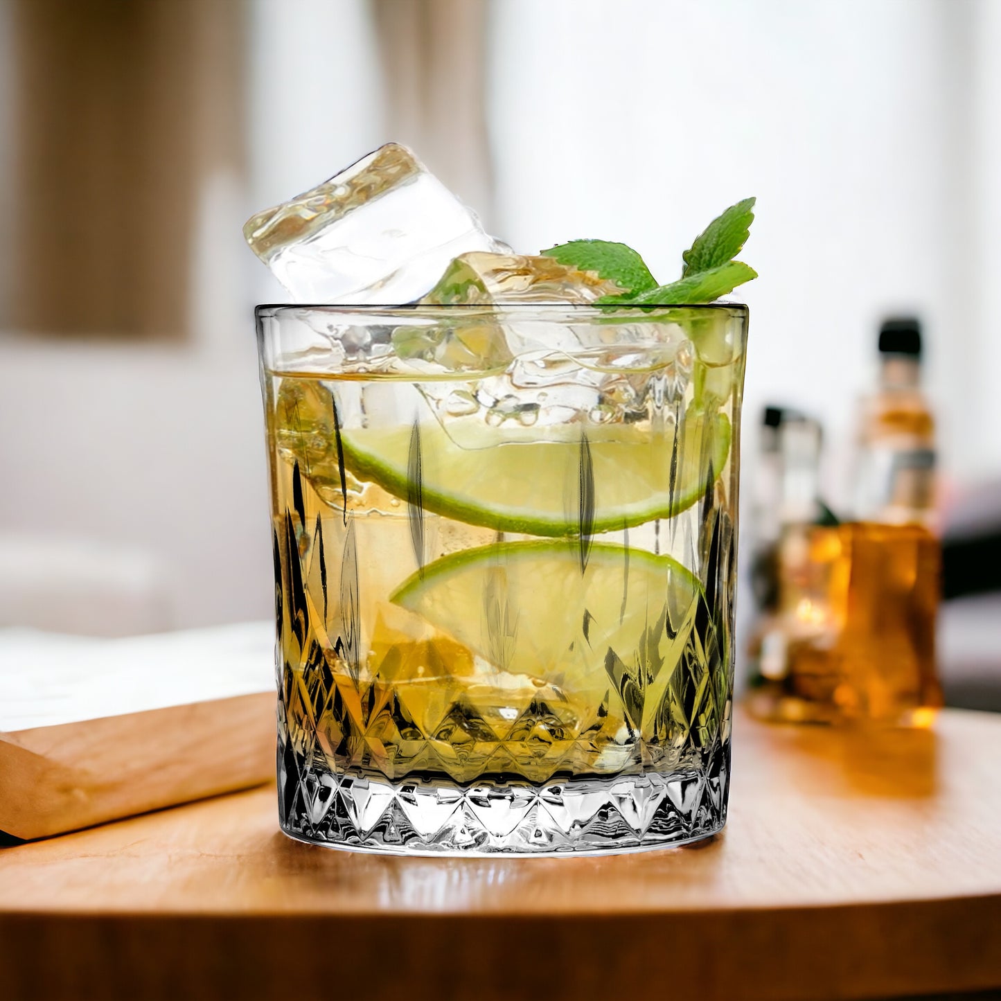 Crystal whiskey glasses 280 ml