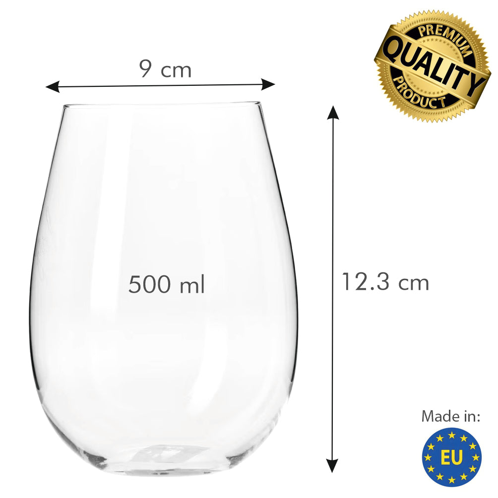 Drinking glasses 500 ml